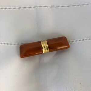 Vtg Art Deco Bakelite Bar Brooch